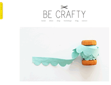 Tablet Screenshot of becraftyworkshop.com